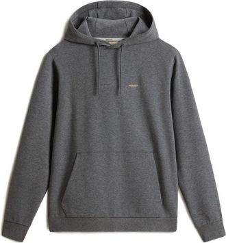 Woolrich Felpa con cappuccio e logo - Grigio