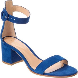 Gianvito Rossi Suede Sandal
