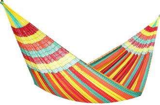 Hamac del sol Hamaca tradicional mexicana xxl - multicolor