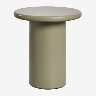 Sklum Sklum - Mesa Auxiliar Redonda En Mdf (&oslash;45 Cm) Rodeo