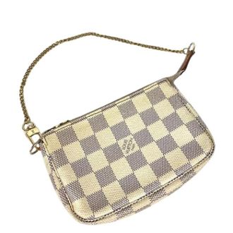 Louis Vuitton Pre-owned N58010 Pochette - Dames - Pre-owned - Wit - Maat: ONE Size