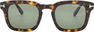 Tom Ford Dax Green Square Mens Sunglasses FT0751 52N 48