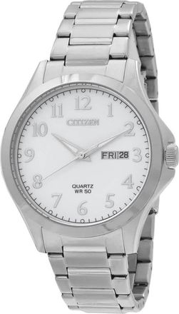 Citizen Quartz White Dial Mens Watch BF2021-82A