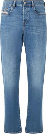 Diesel Boot-cut Jeans, male, Blue, Size: W38 D-Viker Jeans