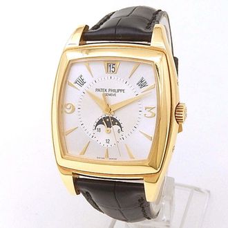 Patek Philippe Pre-owned Patek Philippe Gondolo Automatic Silver Dial Mens Watch 5135J-001