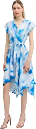 DKNY Abito Midi Svasato - - Dresses - Donna - Blu - M