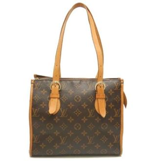 Louis Vuitton Pre-owned Tote Bags, female, Brown, Size: ONE SIZE Pre-owned Canvas Tote Bag