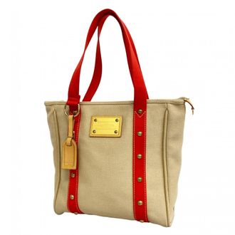 Louis Vuitton Beige Tote Bag (Pre-Owned)