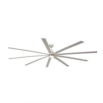 Netlighting Manhattan Nickel Mat Ceiling Fan 9 Blades in Grey