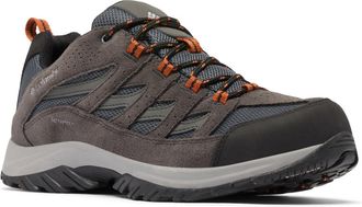 Columbia Mens Crestwood Waterproof Hiking Shoe, Graphite/Dark Adobe, 10.5 UK