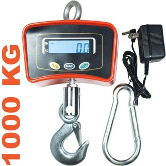 Trade Shop Trade Shop - Escala De Gr&uacute;a De 1000 Kg Con Gancho De Acero Inoxidable Escala Industrial