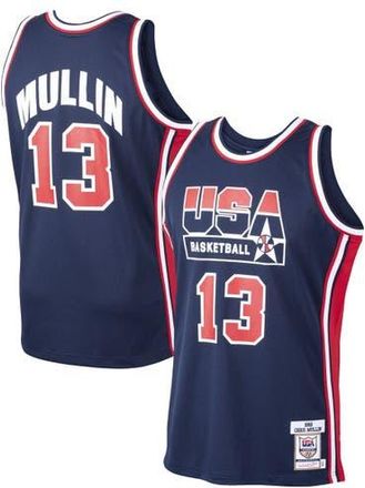 Mitchell & Ness Mens Mitchell & Ness Chris Mullin Navy USA Basketball 1992 Dream Team Authentic Jersey at Nordstrom, Size Small