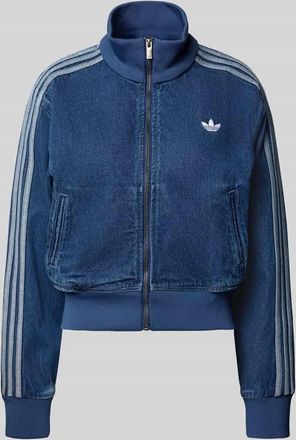 adidas Originals Regular Fit Jeansjacke aus reiner Baumwolle in Jeansblau, Gr&ouml;&szlig;e XS