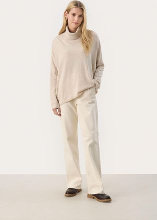 Part Two Pullover Loose fit beige