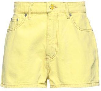 Ganni BOTTOMWEAR - Denim shorts sur YOOX.COM