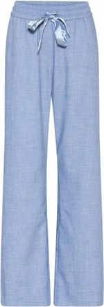 Gustav Wide Broeken - Dames - Wijde Broeken - Blauw - 2XL - Broeken