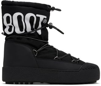 ショートブーツ・ブーティ MOON BOOT Woman Flat ankle boots Black 80D2480040 N001 Moon Boot Shoes − Sale: up to −75% | Stylight