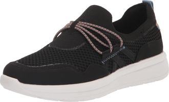 Clarks Womens Fashion Sneaker Sneaker, Black Comb, 6.5