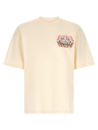 Amiri Beige Cotton Mens T-Shirt