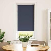 OEM Estor Enrollable Opaco De 64,4 X 120 Cm, Ancho De Tela 60 Cm, Azul Marino - Crezuo