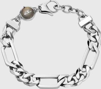 Diesel Stainless steel chain bracelet - Bracelets - Unisex - Silver