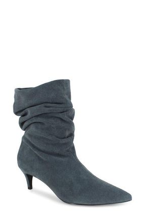 Kenneth Cole Marsha Bootie in Charcoal Suede at Nordstrom, Size 6.5