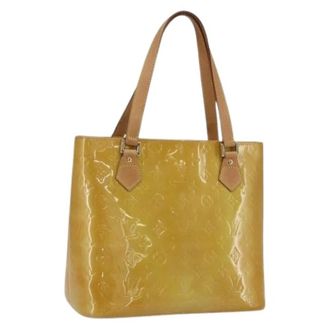 Louis Vuitton Pre-owned Tote Bags, female, Beige, Size: ONE SIZE Pre-owned Vintage Patent Leather Tote
