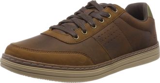Skechers HESTON- AVANO, Mens Low-Top Trainers, Brown (Dark Brown Cdb), 10 UK (45 EU)