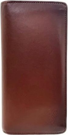 Louis Vuitton Pre-owned Wallets, male, Brown, Size: ONE SIZE Pre-owned Long wallet (bi-fold)