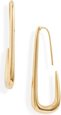 Soko Laini Threader Hoop Earrings in Gold at Nordstrom