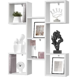 OEM Estanter&iacute;a De Pared Para Sala De Estar - Tallo Estanter&iacute;a De Pared Para Sala De Estar Blanca