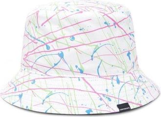 Converse Reversible Paint Splatter Bucket Hat White 10018910-A06