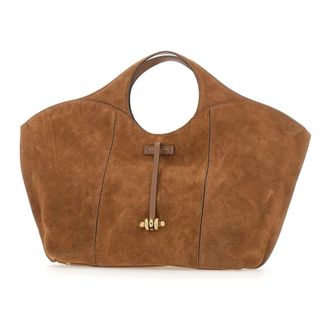 Gianni Chiarini Tote Bags, female, Brown, Size: ONE SIZE Infinity Handbag