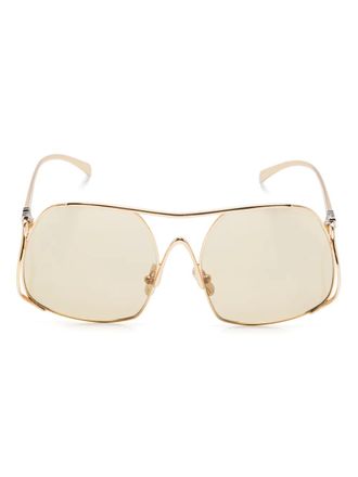 Miu Miu Eyewear Miu Ombre zonnebril - Goud