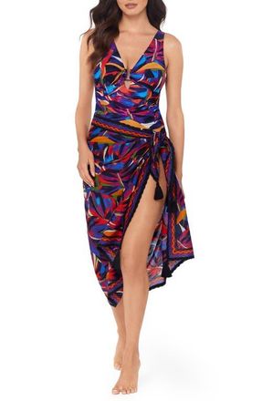 Magic Suit By Miraclesuit Mariachi Cotton Cover-Up Pareo in Multi at Nordstrom