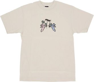 HUF Huf, Hombre, Camisetas, Beige, Talla: L