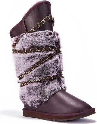 Australia Luxe Atilla Genuine Shearling Tall Boot in Prince at Nordstrom Rack, Size 5