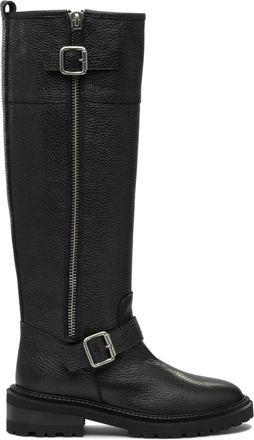 Via Roma 15 4280Rl Enkelboot - Dames - Hoge Laarzen - Zwart - 37 EU - Leer - Schoenen