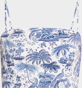 Staud Federico Cropped Tank Top