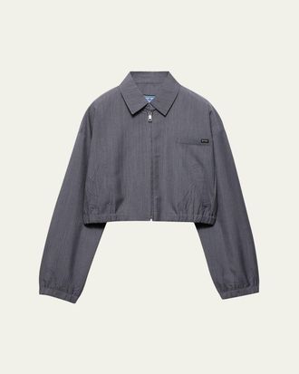 Prada Light Mohair Blouson Jacket