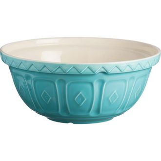 Mason Cash Color Mix Turquoise Size 12 Mixing Bowl, 4.25 Quart at Nordstrom