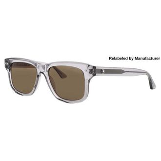Montblanc Brown Square Mens Sunglasses MB0319S 004 55