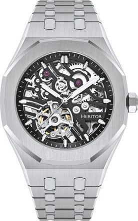 Heritor Augustine Automatic Black Dial Mens Watch HERHS5002