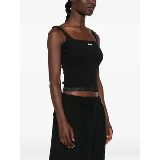 Entire studios Ribbed Sleeveless Tank Top - Black