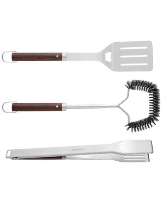 Berghoff Berghoff Essentials 3Pc Bbq Set With Wood Handles