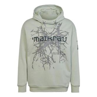 adidas Terrex x and Wander Graphic Hoodie Linen Green HN6939