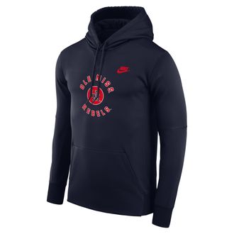 Nike Ole Miss Rebels Nike Mens Therma-FIT Pullover Hoodie in Blue | M41563P400MISI-NVY