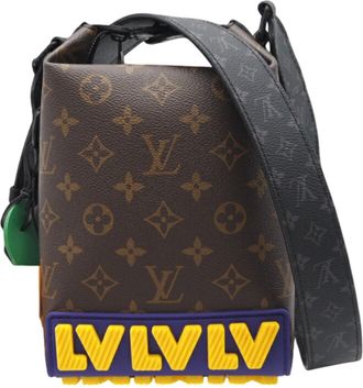 Louis Vuitton Multi-Color Coated Canvas Shoulder Bag (Pre-Owned)