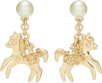 Tory Burch Orecchini con pendente Curiosity - Oro