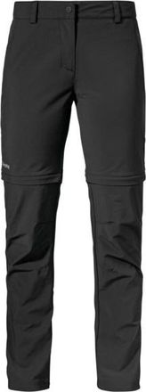 Sch&ouml;ffel Pants Ascona Zip Off Trekkinghose f&uuml;r Damen | schwarz